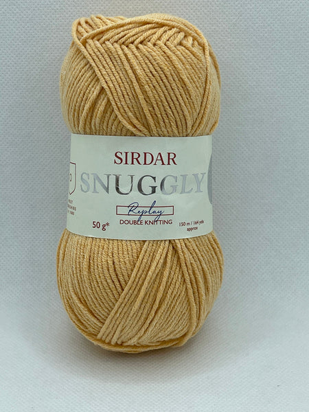 Sirdar Snuggly Replay DK Baby Yarn 50g - Orange Squashed 111