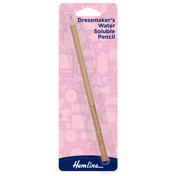 Hemline Dressmakers Pencil Water Soluble Red - H299