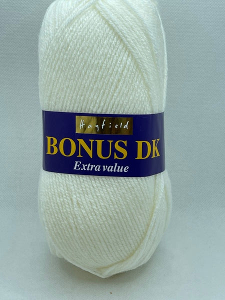 Hayfield Bonus DK Yarn 100g - Cream 0812