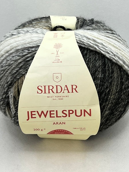 Sirdar Jewelspun Aran Yarn 200g - Crystal Quartz 0694