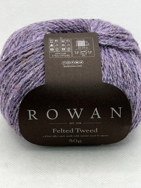 Rowan Felted Tweed DK Yarn 50g - Amethyst 192