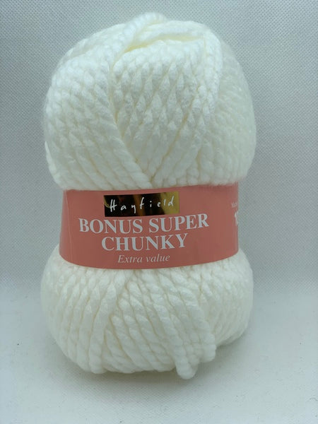 Hayfield Bonus Super Chunky Yarn 100g - Cream 0812