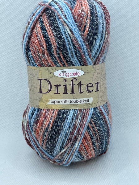 King Cole Drifter DK Yarn 100g - Maryland 3040 - Discontinued