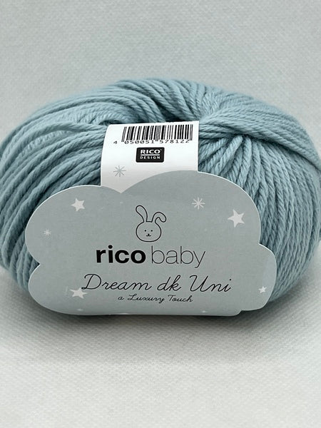 Rico Baby Dream Uni DK Baby Yarn 50g - Mint 010