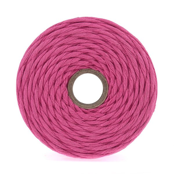 Macrame Cord 87m x 4mm - 0.5kg - Fuschia - TMC4/FCHS