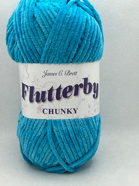 James C. Brett Flutterby Chunky Yarn 100g - B49