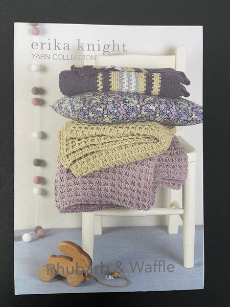 Crochet Pattern - Erika Knight Gossypium Cotton DK - Rhubarb & Waffle