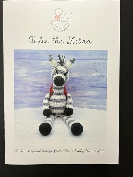 Wee Woolly Wonderfuls - Julie the Zebra - 191-512