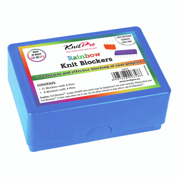 KnitPro Rainbow Knit Blockers - 20 Pieces - 10878