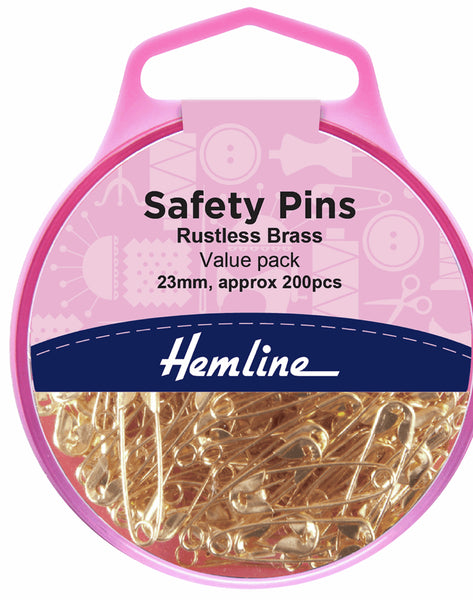 Safety Pins - Value Pack - 23mm - 200 Pieces - 419.00.200