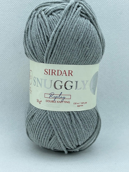 Sirdar Snuggly Replay DK Baby Yarn 50g - Replay Grey 103
