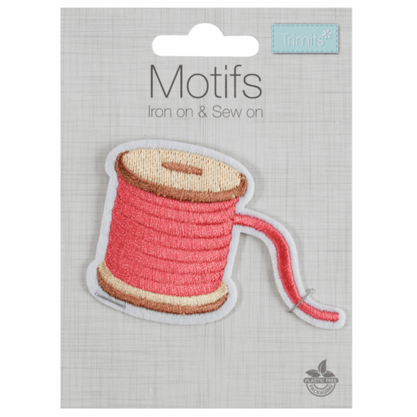 Motif - Pink Thread Spool - CFM1\026A