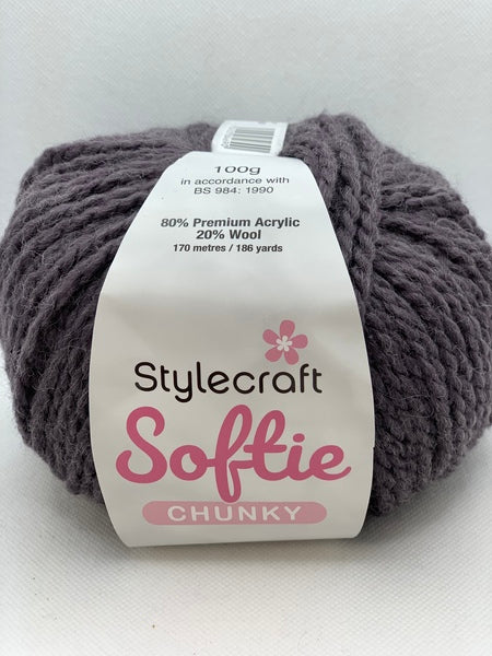 Stylecraft Softie Chunky Yarn 100g - Fig 3987
