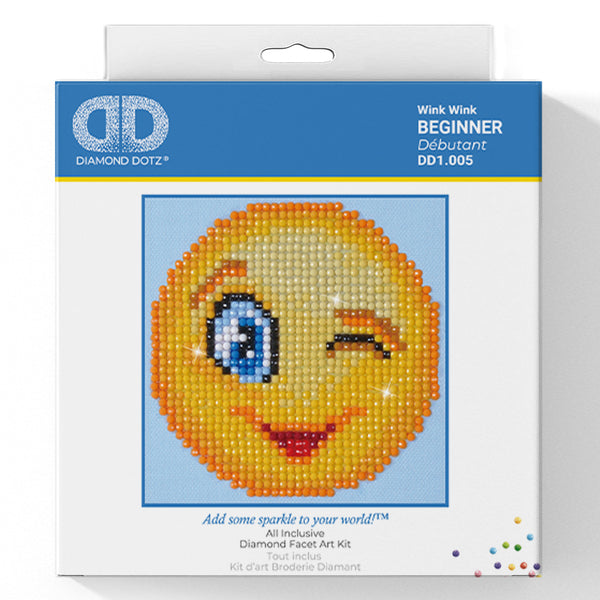 Diamond Dotz Diamond Painting Kit - Wink Wink - DD1005