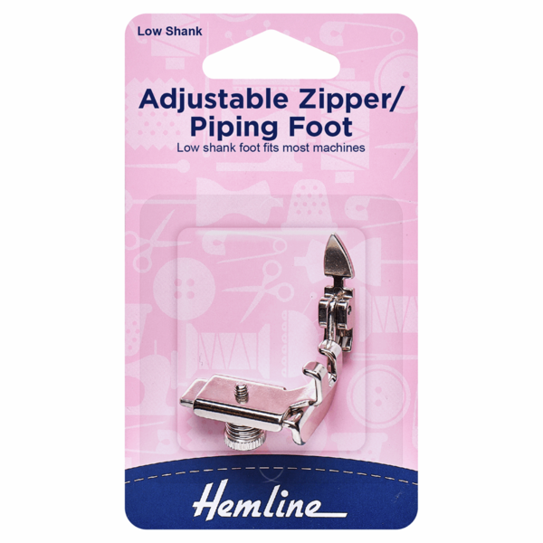 Hemline Adjustable Zipper / Piping Foot - H161