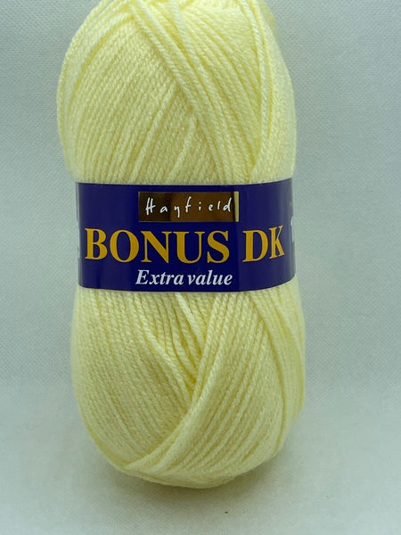 Hayfield Bonus DK Yarn 100g - Vanilla 0594 (Discontinued)