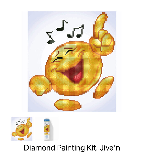 Diamond Painting Kit - Jive'n DD3.020
