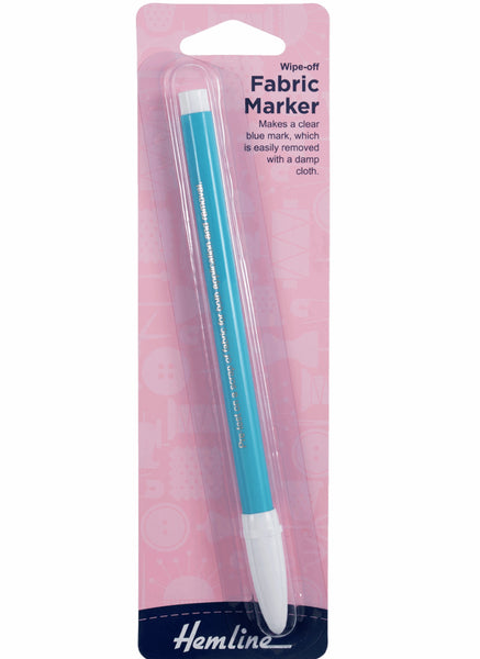 Hemline Fabric Marker Wipe Off/Wash Out Fabric Marker - H295