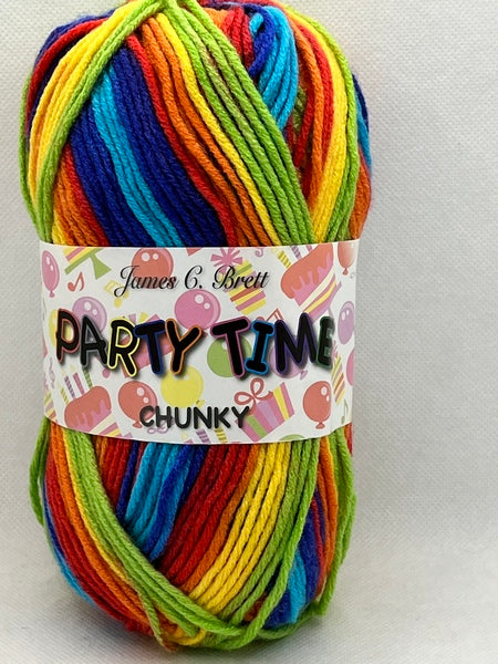 James C. Brett Party Time Chunky Yarn 100g - P04