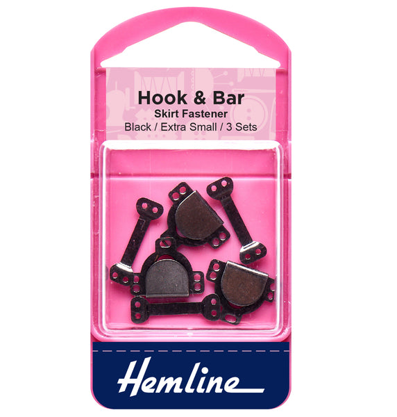 Hook and Bar - Extra Small Black - H431.XS