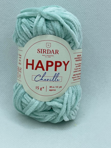 Sirdar Happy Chenille 4 Ply Yarn 15g - Mermaid 0016