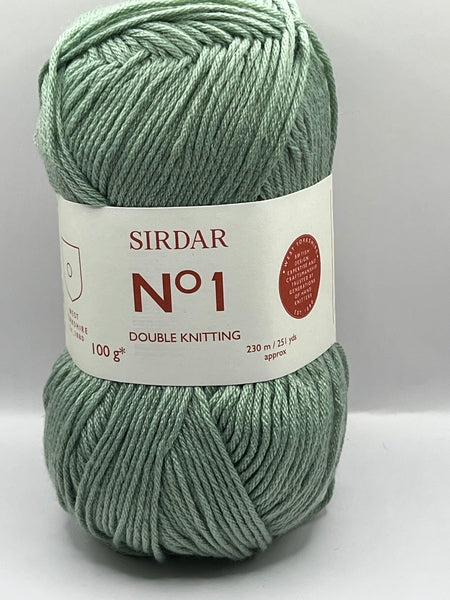 Sirdar No 1 DK Yarn 100g - Sage 244