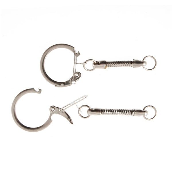 Key Rings Chrome - Pack of 2 - CB053