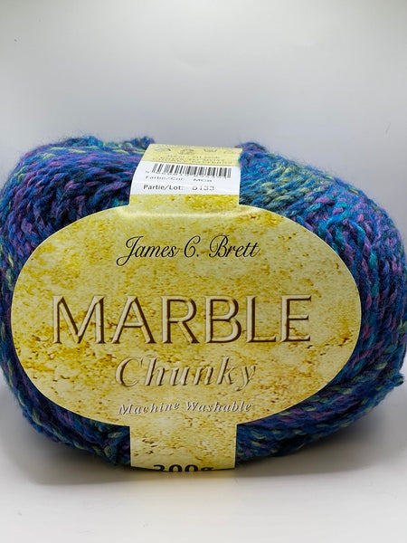 James C. Brett Marble Chunky Yarn 200g - MC8