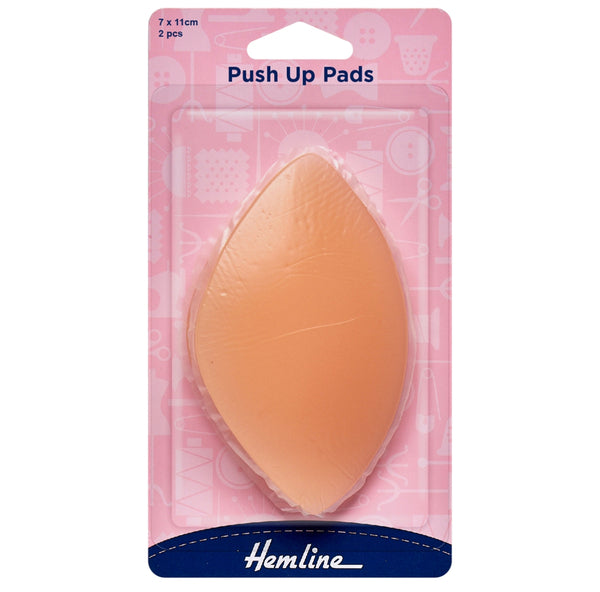 Hemline Push Up Pads Skin Tone - H966.S