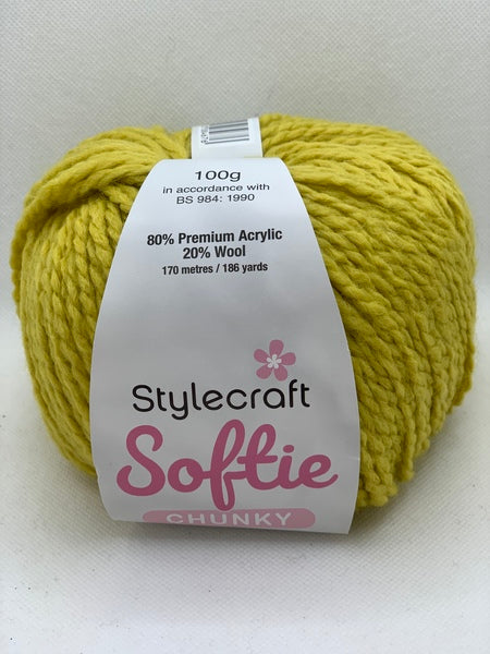 Stylecraft Softie Chunky Yarn 100g - Zest 3985