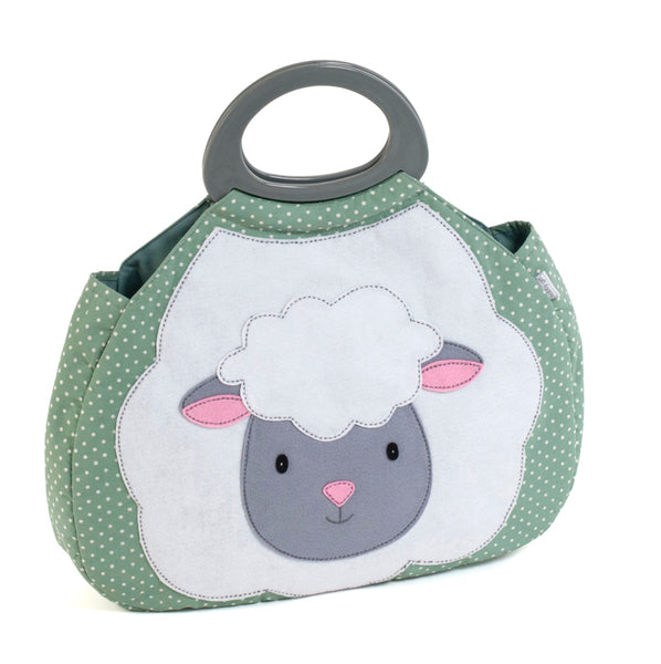 Knitting Bag Sheep Appliqué - HGGBA\625