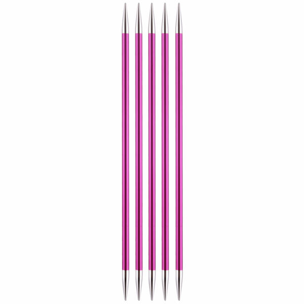 KnitPro Zing Double Pointed Knitting Needles 5.00mm 15cm 47011