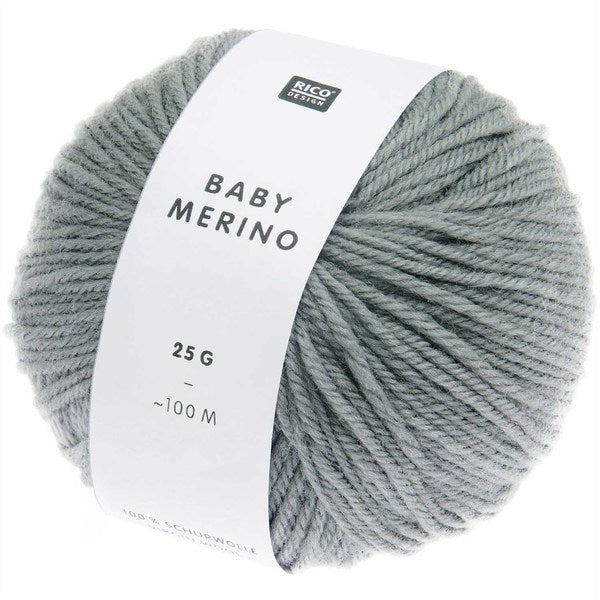 Rico Baby Merino DK Baby Yarn 25g - Grey 004