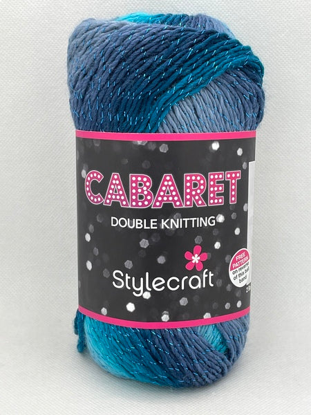 Stylecraft Cabaret DK Yarn 100g - Ocean 3571