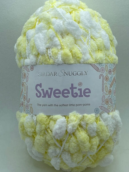 Sirdar Snuggly Sweetie Pompom Yarn 200g - Sherbet Lemon 0410