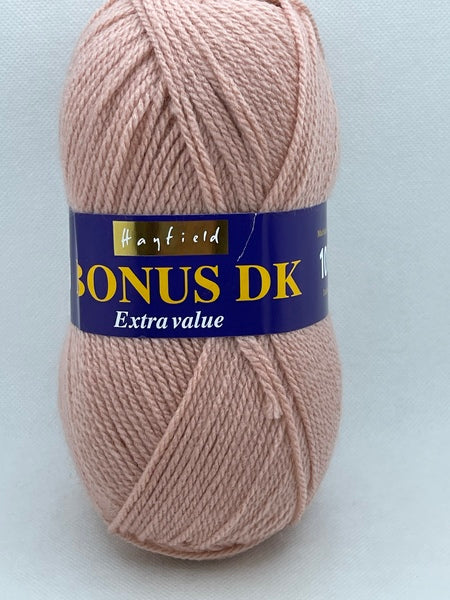 Hayfield Bonus DK Yarn 100g - Oyster Pink 0614