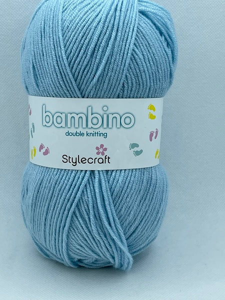 Stylecraft Bambino DK Baby Yarn 100g - Vintage Blue 7116