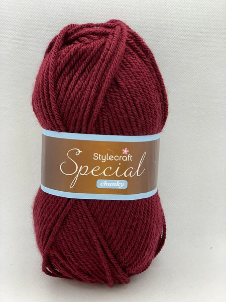 Stylecraft Special Chunky Yarn 100g - Burgundy 1035