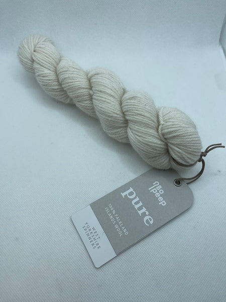 West Yorkshire Spinners Bo Peep Pure DK Baby Yarn 50g - Natural 010