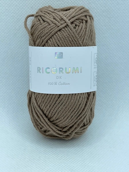 Rico Ricorumi DK Yarn 25g - Light Brown 052