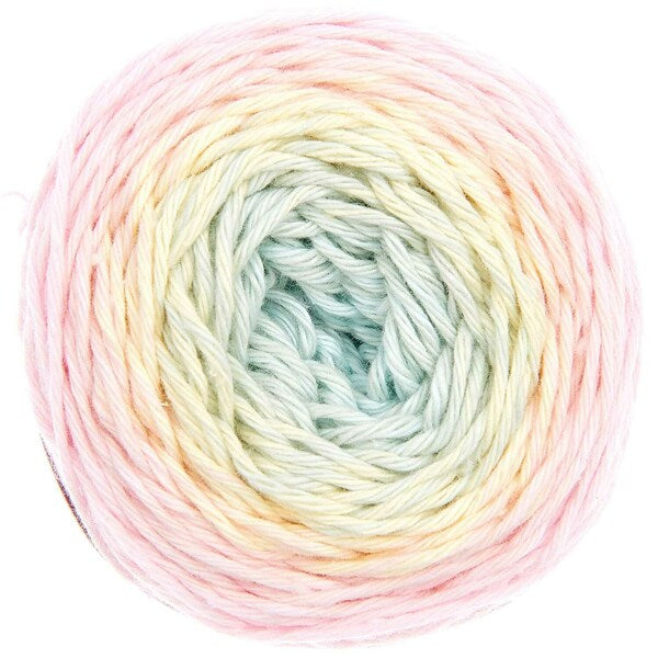 Rico Ricorumi Spin Spin DK Yarn 50g - Pastel Rainbow 017