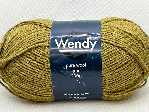 Wendy Pure Wool Aran Yarn 200g - Bracken 5625