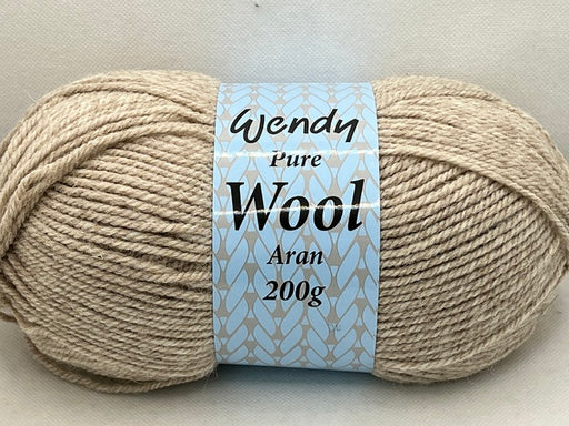 Wendy Pure Wool Aran Yarn 200g - Stag 5621 — Material Needs