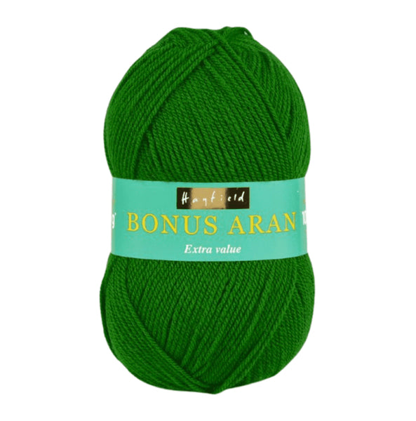 Hayfield Bonus Aran Yarn 100g - Emerald 0916