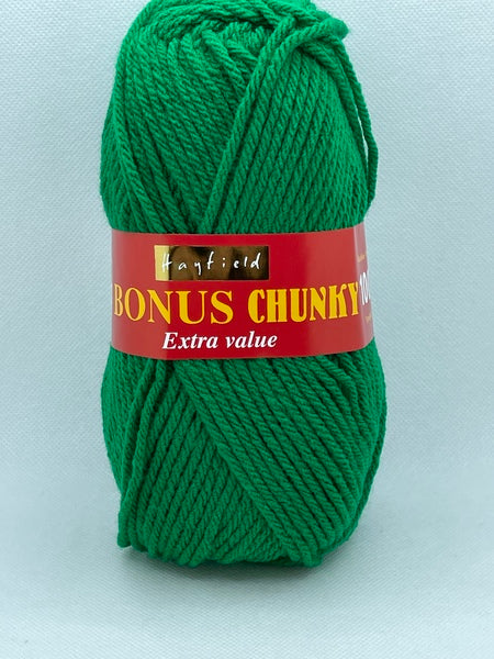 Hayfield Bonus Chunky Yarn 100g - Emerald 0916