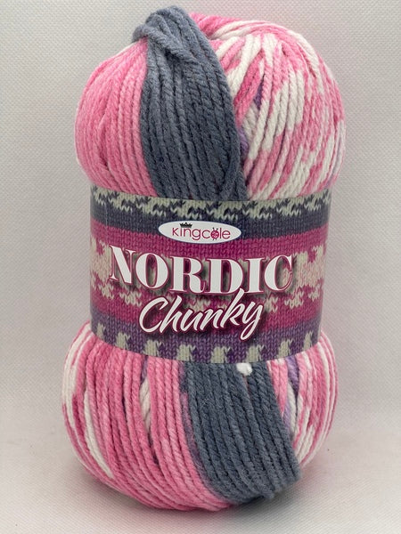 King Cole Nordic Chunky Yarn 150g - Tove 4804