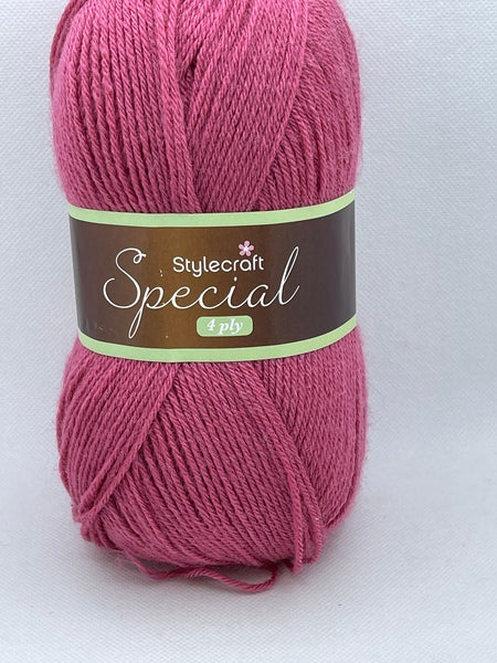 Stylecraft Special 4 Ply Yarn 100g - Raspberry 1023