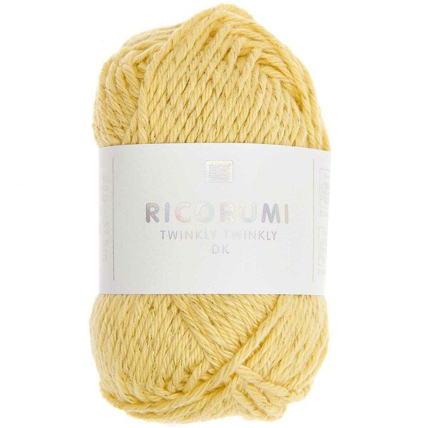 Rico Ricorumi Twinkly Twinkly DK Yarn 25g - Yellow 005