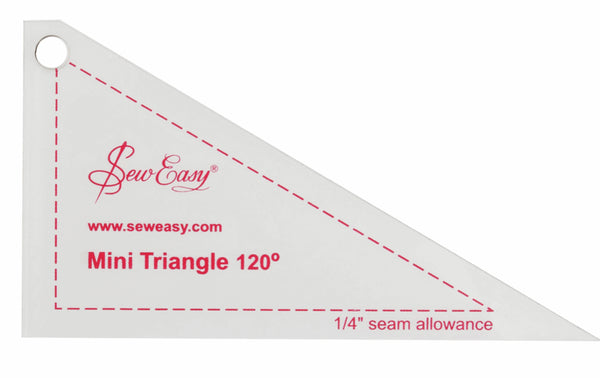 Template - Mini 120˚ Triangle - 4.6 x 2.5in - NL4153.5