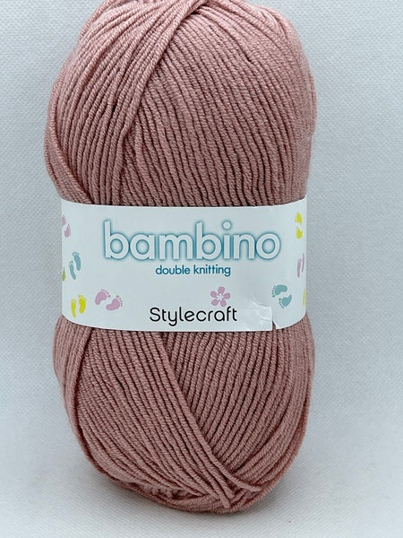 Stylecraft Bambino DK Baby Yarn 100g - Vintage Pink 3944